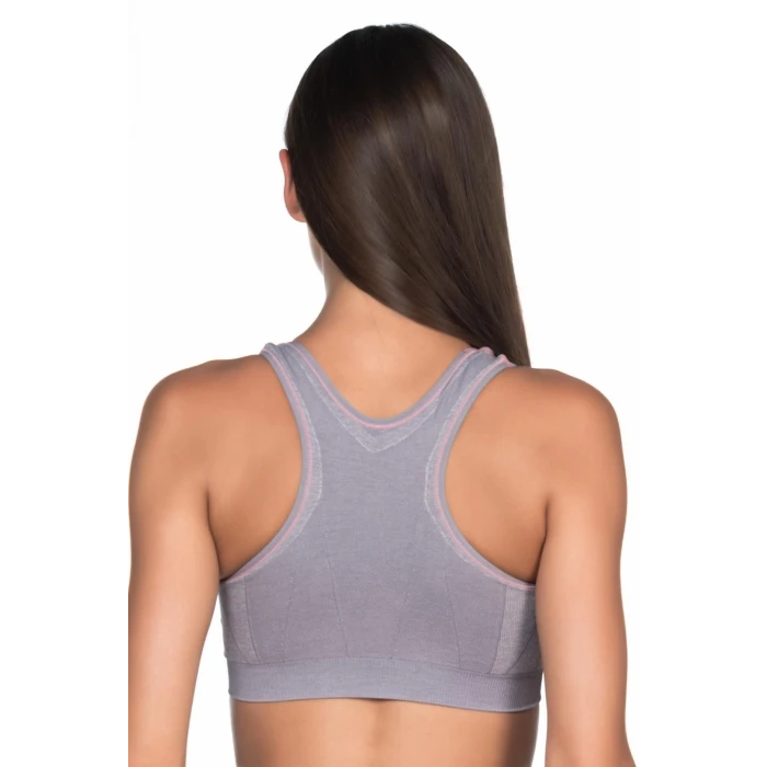 GRİ   4026 Double Sporcu Büstiyer