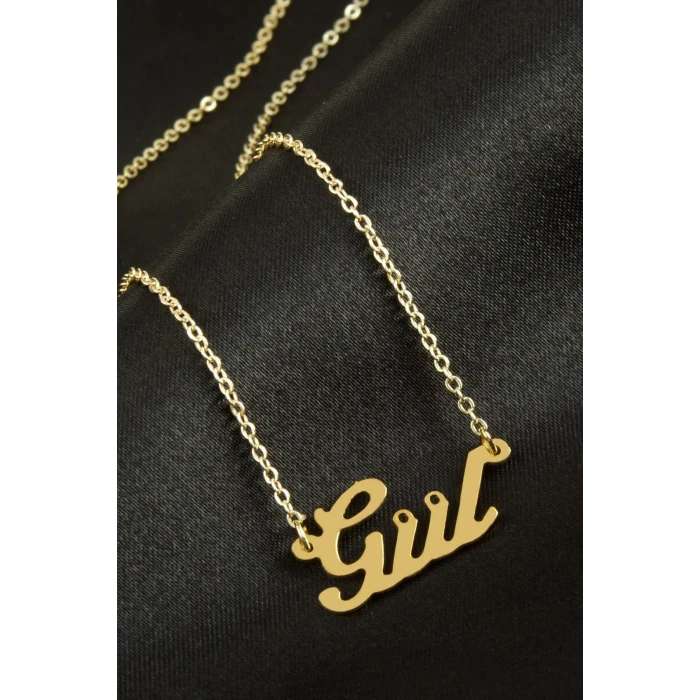 Gül İsimli Kolye (Kişiye Özel)