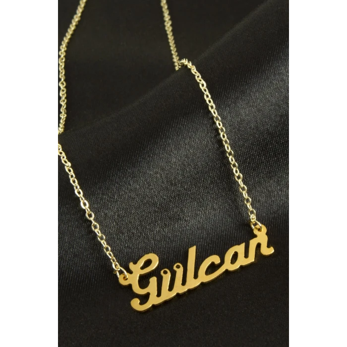 Gülcan İsimli Kolye (Kişiye Özel)