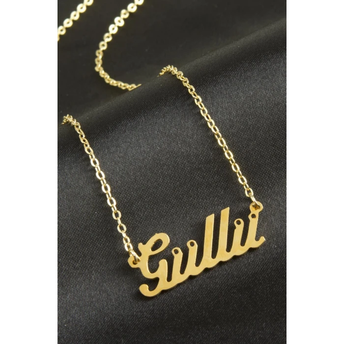 Güllü İsimli Kolye (Kişiye Özel)