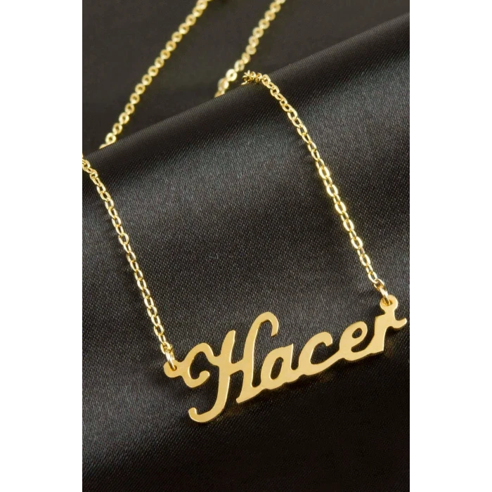 Hacer isimli kolye (Kişiye Özel)