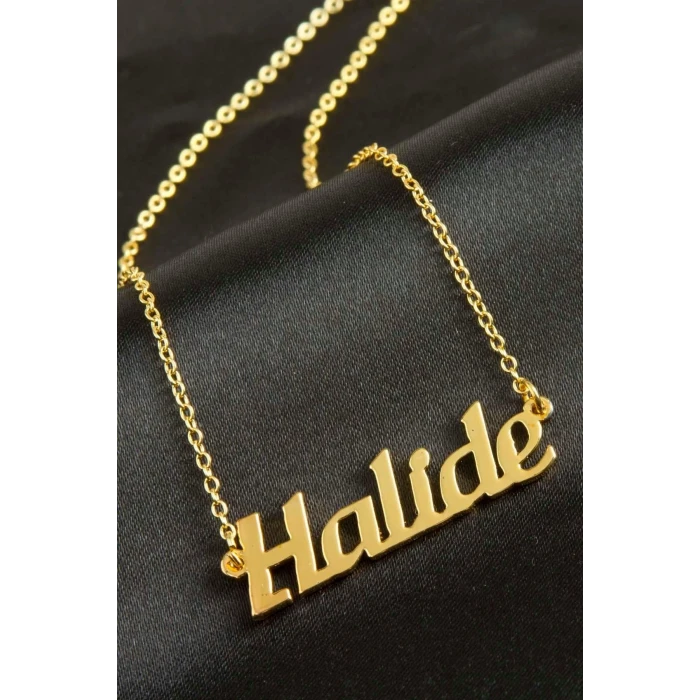 Halide İsimli Kolye (Kişiye Özel)