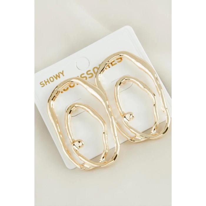 Halka Yeni Sezon Metal Küpe