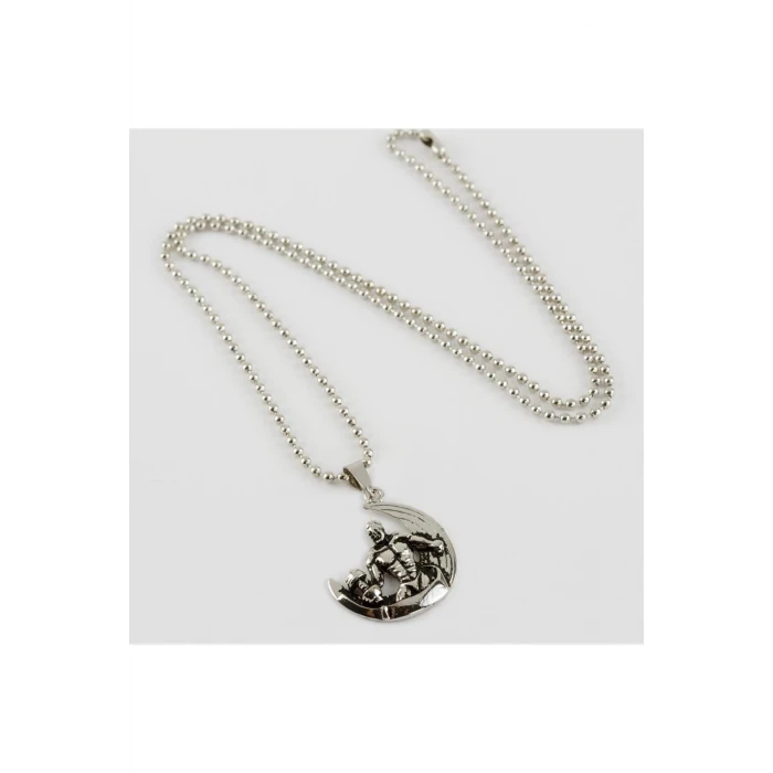 Halterci Figürlü Erkek Kolye