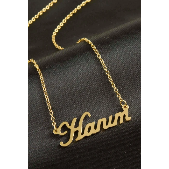 Hanım isimli kolye (Kişiye Özel)