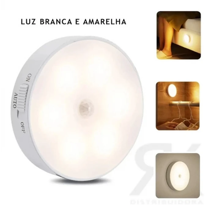 Hareket Sensörü Dolap Altı Aydınlatması USB Şarj Edilebilir LED (4887)