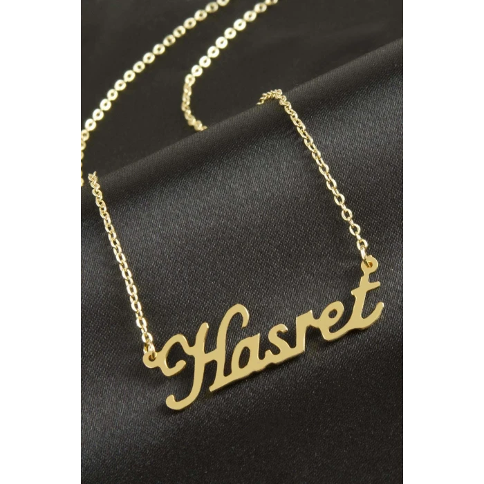 Hasret isimli kolye (Kişiye Özel)