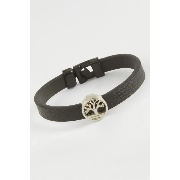 Hayat Ağacı Kaliteli Suni Deri Bileklik