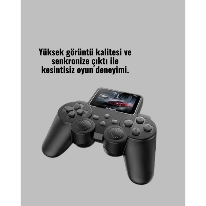 Hdmı Tv Bağlantılı Orijinal S10 Gamepad 520 Oyunlu 2025 Seri Oyun Konsolu