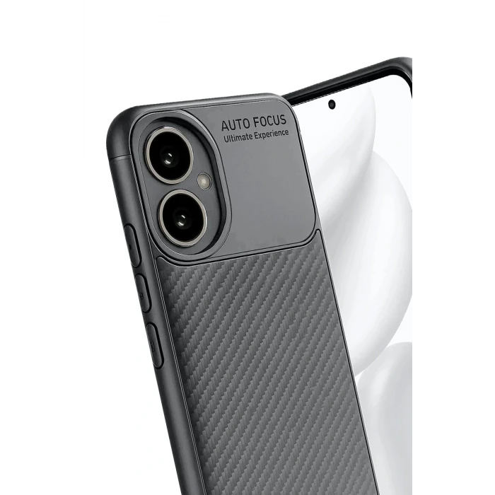 Honor 400 Kılıf Auto Focus Karbon Kapak - Gri