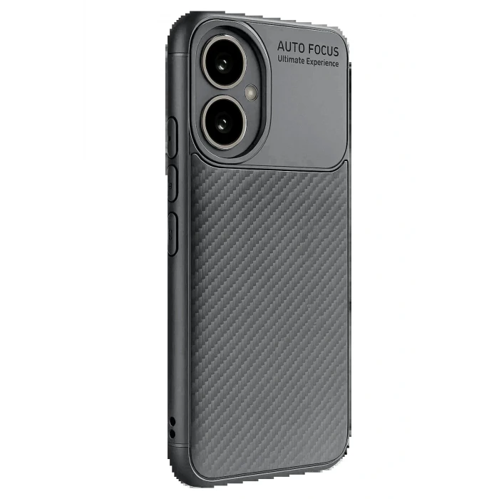 Honor 400 Kılıf Auto Focus Karbon Kapak - Gri