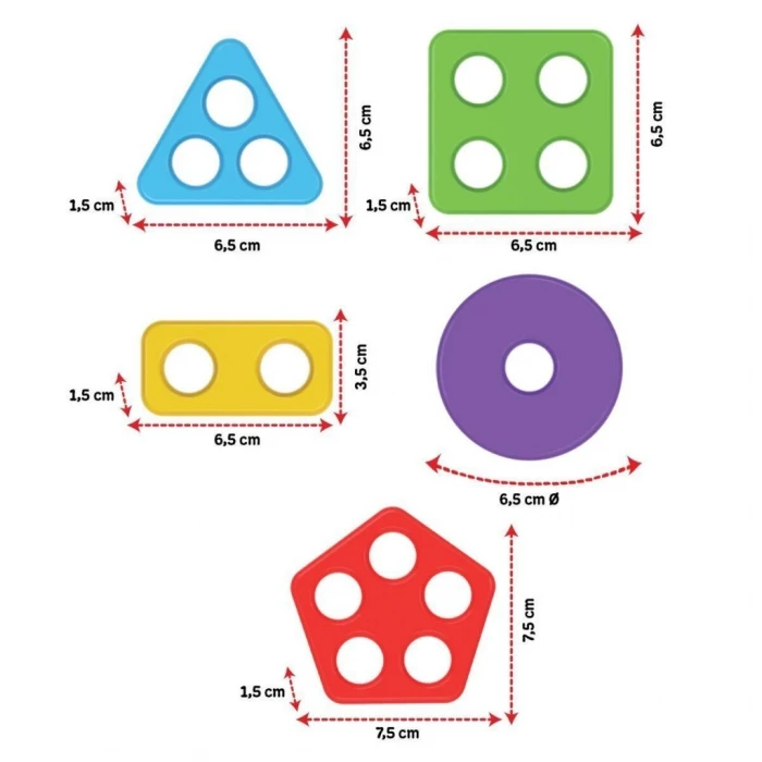ieg™ 03 660 GEOMETRİK BULTAK OYUNU SERİ 2