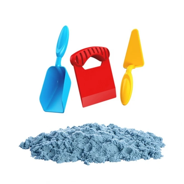 ieg™ 03691 AKSESUARLI MAVİ KİNETİK OYUN KUMU 1000 GR