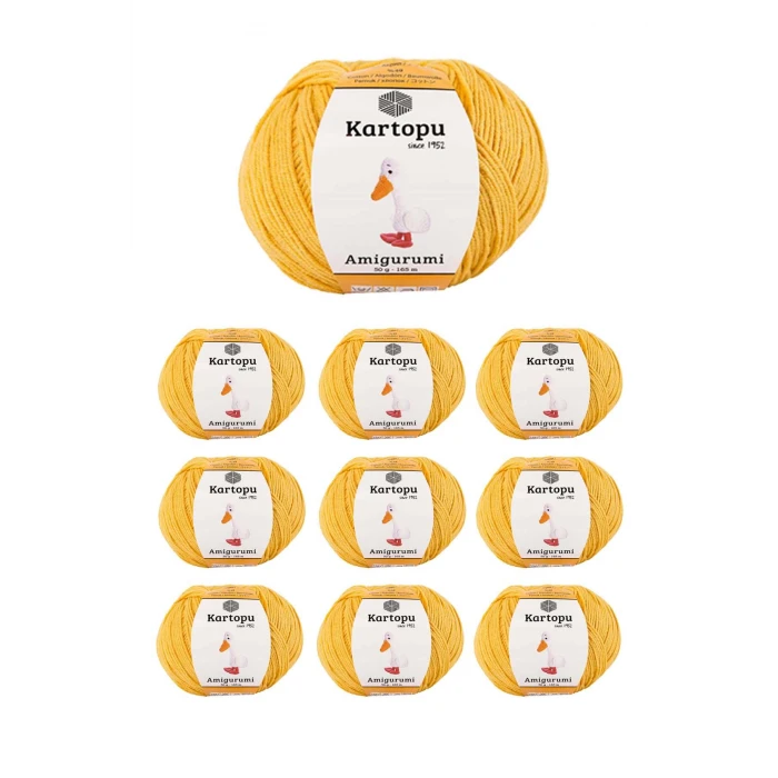 ieg™ 10 Adet Amigurumi El Örgü İpi 50gr 317