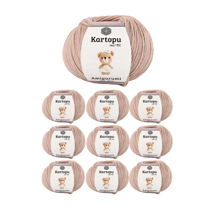 ieg™ 10 Adet Amigurumi El Örgü İpi 50gr 850