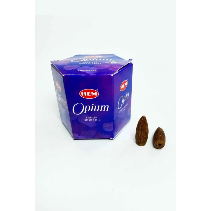 ieg™ 10 Adet Geri Akış Backflow Şelale Tütsü Konisi Tütsü Back Opium Gül
