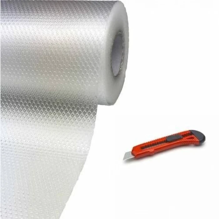 ieg™ 10 Metre Halı Kaydırmaz Şeffaf - Raf - Dolap ve Torpido Örtüsü