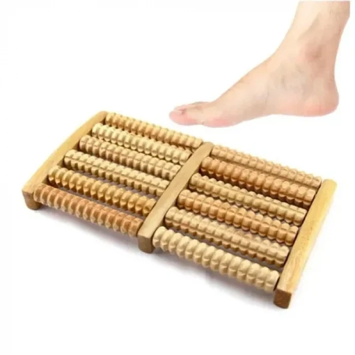 ieg™ 10 Silindirli Ahşap Ayak Masaj Aleti