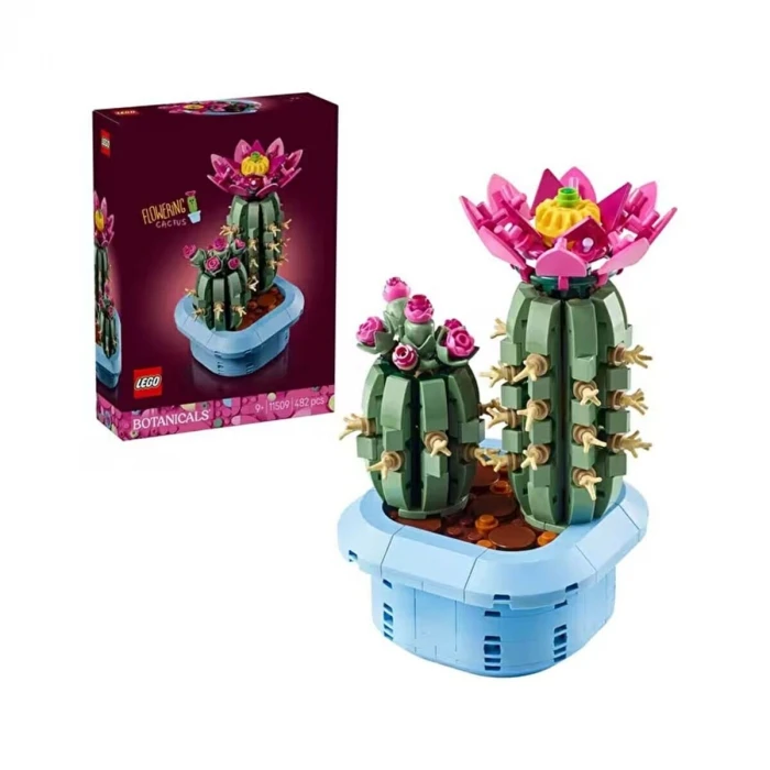 ieg™ 11509 Lego Botanicals Çiçekli Kaktüs 482 parça +9 yaş