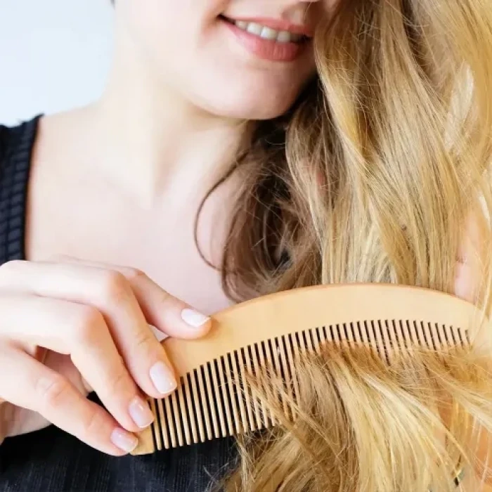 ieg™ 12li Oval Dar Dişli Ahşap Tarak Seti