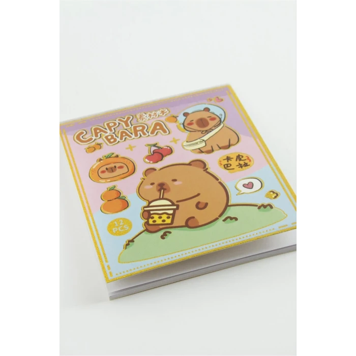 ieg™ 12 Yapraklı Çzgflm Karakteri Defter Sticker