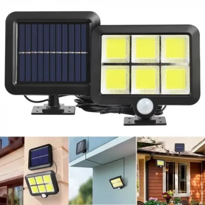 ieg™ 120 COB LED Solar Panelli 3 Modlu Duvar Lambası