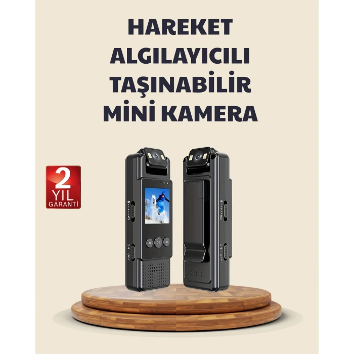 ieg™ 128GB Destekli Hareket Algılamalı Mini Kamera