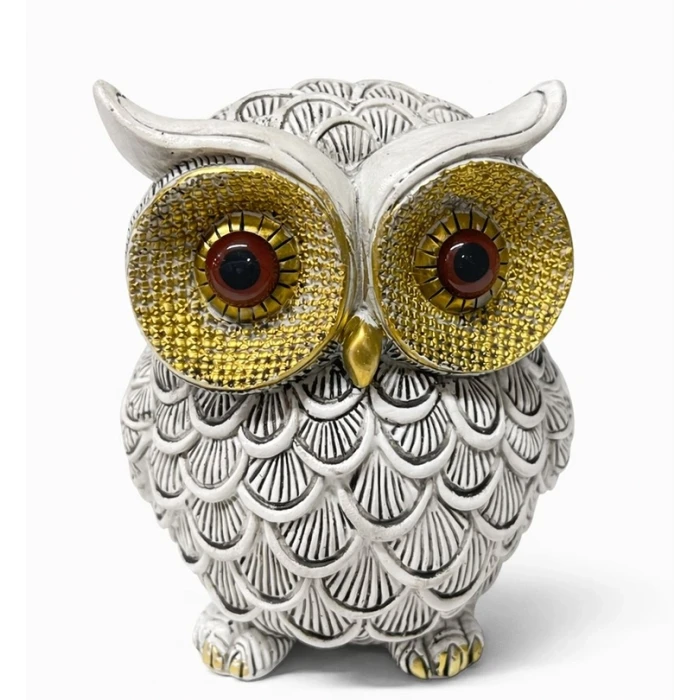 ieg™ 14x10 cm Polyester Baykuş Figürü