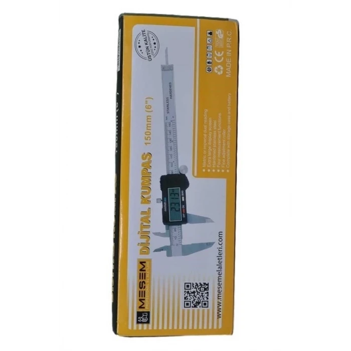 ieg™ 150 Mm Mekanik Çelik Kumpas Özel Kutulu Hassas Manuel Ölçü Aleti