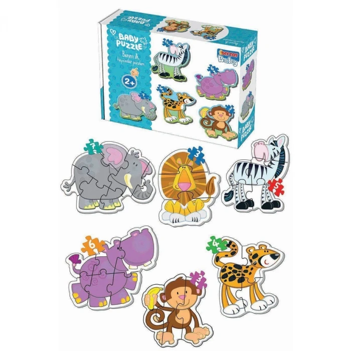 ieg™ 1703 Dıytoy, Baby Puzzle-Benim İlk Hayvanlar