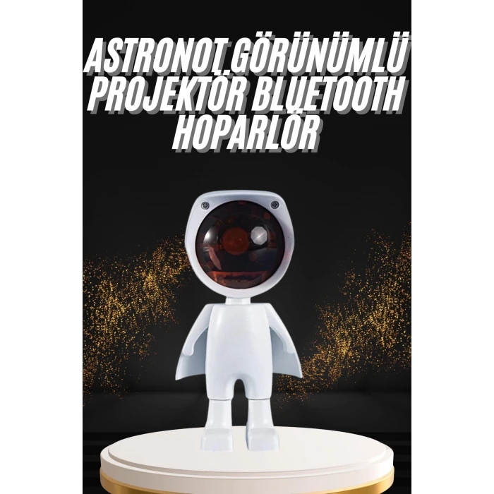ieg™ 180 Derece Dönebilen Astronot Masa ve Gece Lambası Projektör