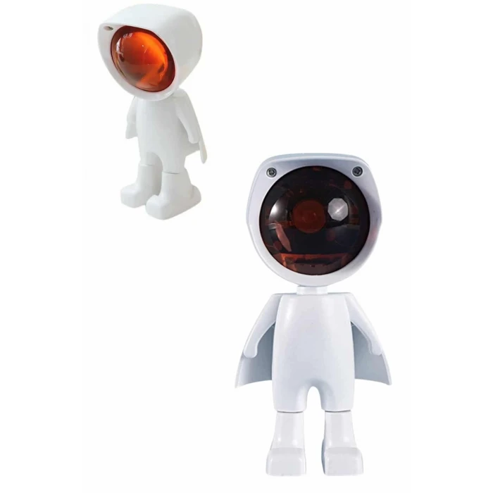 ieg™ 180 Derece Dönebilen Astronot Masa ve Gece Lambası Projektör