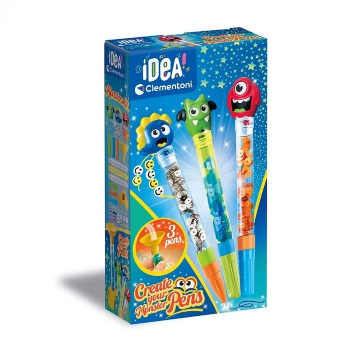 ieg™ 18828 Idea Clemetoni - Mini Kalem Laboratuvarı - Canavarlar
