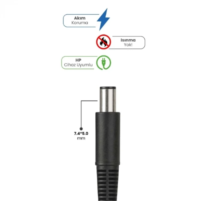 ieg™ 19V 4.74A 7.4 * 5.0mm 90W HP İçin Laptop Adaptör