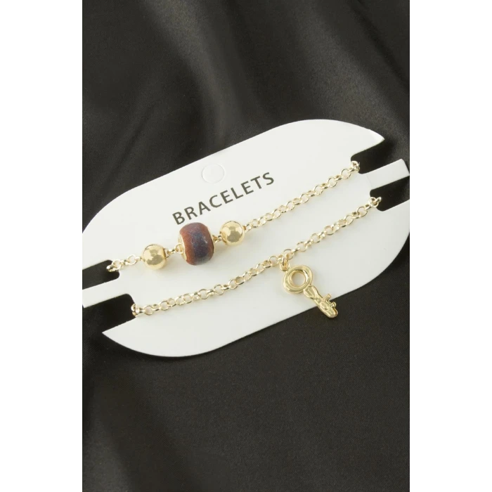 ieg™ 2 Adet Anahtar Trend Zincir Bileklik