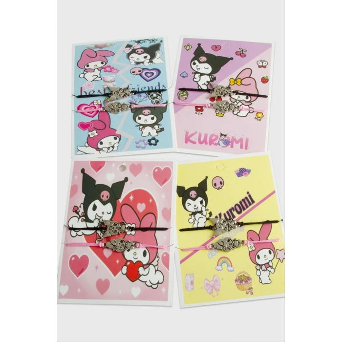 ieg™ 2 Adet Çzgflm Karakteri İp Bileklik