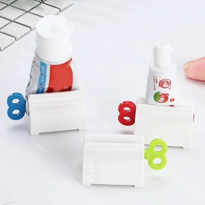 ieg™ 2 Adet Diş Macunu Tüp Krem Sıkma Aparatı Çevirmeli