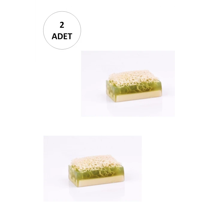 ieg™ 2 Adet Doğal Kabak Lifli Çay Ağacı Sabunu