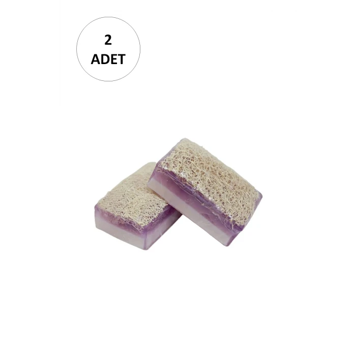 ieg™ 2 Adet Doğal Kabak Lifli Lavanta Sabunu