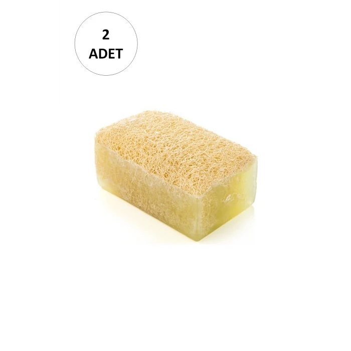 ieg™ 2 Adet Doğal Kabak Lifli Pirinç Sabunu