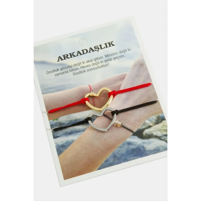 ieg™ 2 Adet Kalp İp Bileklik