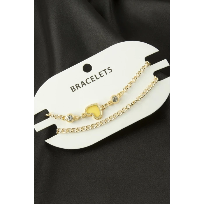 ieg™ 2 Adet Kalp Trend Zincir Bileklik