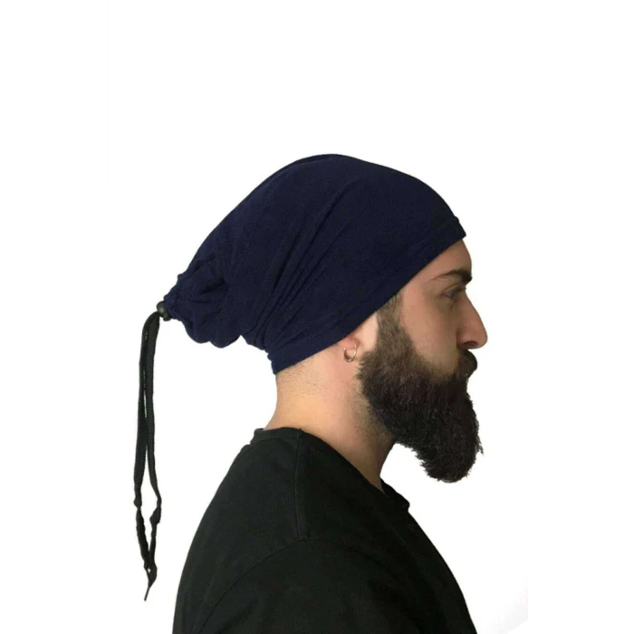 İEG 2 Adet Polar İpli Bere ve Boyunluk Siyah Lacivert