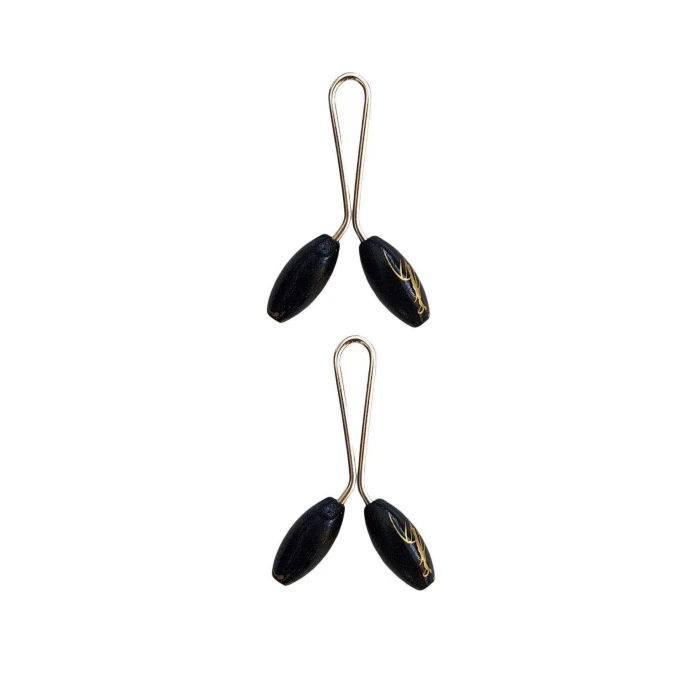 ieg™ 2 Adet Tesettür Eşarp ve Şal Klipsi Siyah