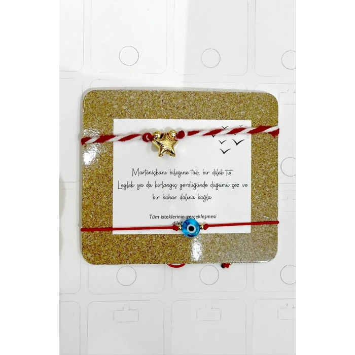 ieg™ 2 Adet Yıldız Nazar Marteniçka Bileklik