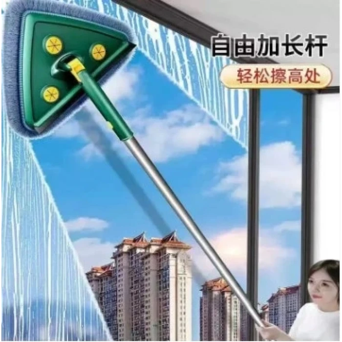 ieg™ 2 Bezli Üçgen Çek Çekli Mop Islak Mendil Uyumlu