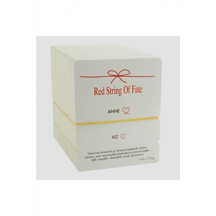 ieg™ 2li Anne Kız Yazılı Bileklik Kartı 200 Adet