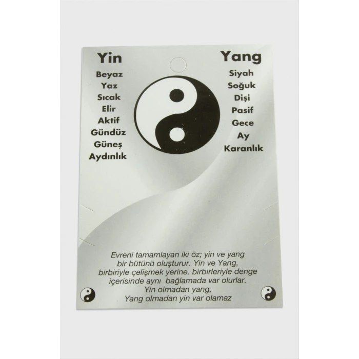 ieg™ 2li Yin Yang Bileklik Kartı