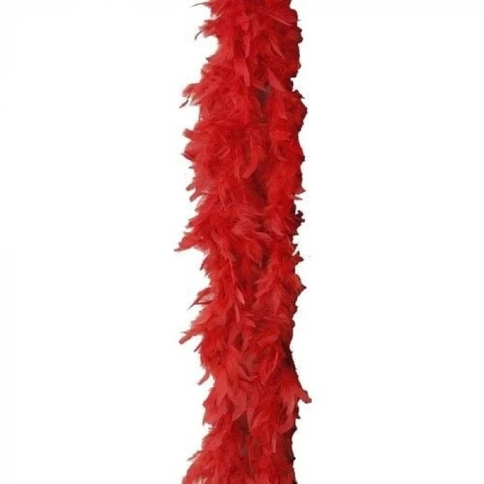 ieg™ 2 Metre Boa Tüy Otriş - Kırmızı