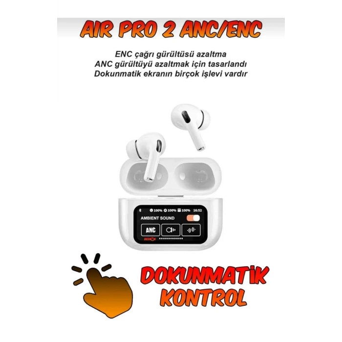 ieg™ 2. Nesil Pro 2 Kulaklık ANC Mod Özellikleri Aktif Ios Android Uyumlu Wireless Şarjlı